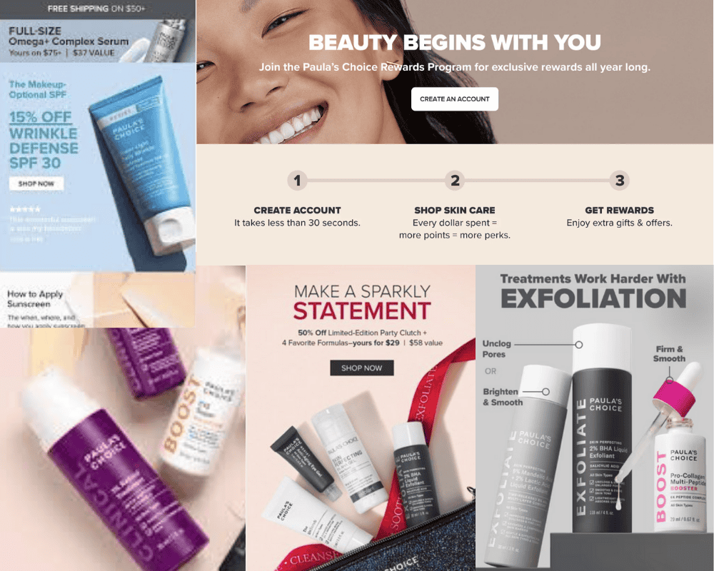 Paula's Choice Campaign